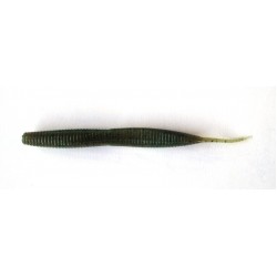 Силіконка для риби, Taipan Rain Worm, 3,8 дюйма, 8шт/уп, колір №10 Motor oil